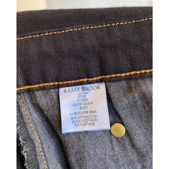 Ramy Brook Jade Dress black Denim size 25 NWT - Picture 14 of 15